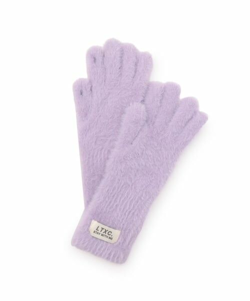 Lovetoxic / ラブトキシック 手袋 | 【LTXC】シャギー手袋（ラベンダー）
