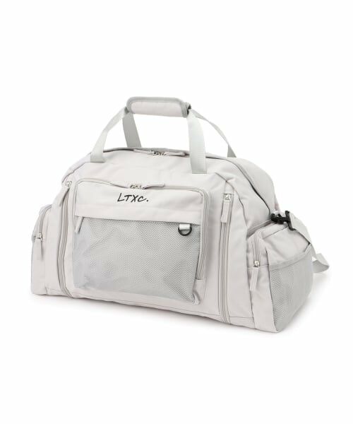 Lovetoxic / ラブトキシック ボストンバッグ | 【LTXC】【容43-50L】【撥水】拡張ボストン（ライト グレー）