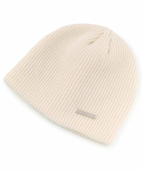 Lovetoxic / ラブトキシック ニットキャップ | 【LTXC】プレートリブビーニー（オフ ホワイト）