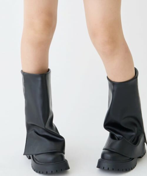 Lovetoxic / ラブトキシック ブーツ（ショート丈） | カバーブーツ（黒）