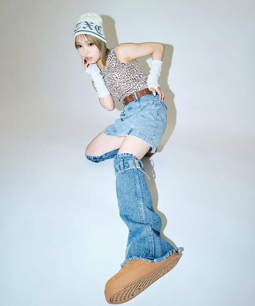 Lovetoxic / ラブトキシック レッグウォーマー | 【LTXC】デニムレッグカバー | 詳細8