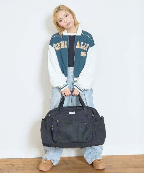 Lovetoxic / ラブトキシック ボストンバッグ | 【LTXC】【容量40-45L】【撥水】拡張3wayボストン（黒）