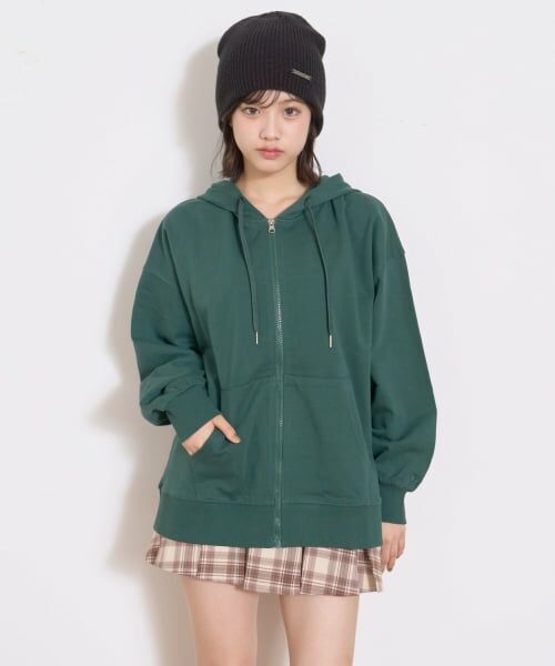 Lovetoxic / ラブトキシック パーカー | 【裏起毛】綿100%ZIPパーカ | 詳細1