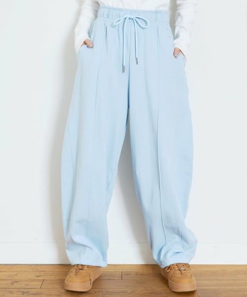 Lovetoxic / ラブトキシック その他パンツ | 【LTXC/C100％/セット可】スウェットパンツ（サックス）