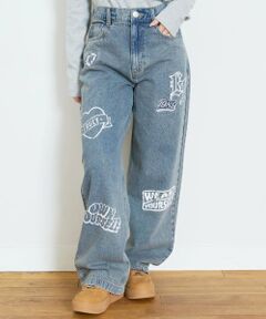 Lovetoxic / ラブトキシック その他パンツ | 【LTXC】ワッペンデザインデニムパンツ