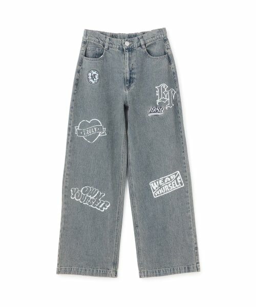 Lovetoxic / ラブトキシック その他パンツ | 【LTXC】ワッペンデザインデニムパンツ | 詳細7