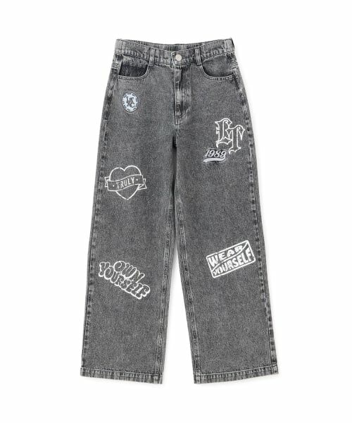 Lovetoxic / ラブトキシック その他パンツ | 【LTXC】ワッペンデザインデニムパンツ | 詳細8