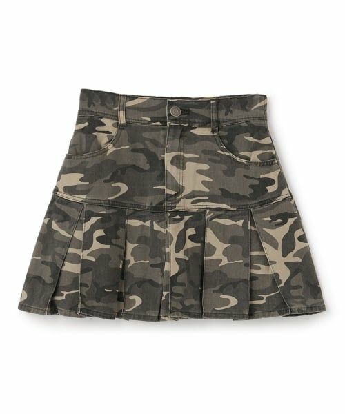 Lovetoxic / ラブトキシック ショート・ハーフ・半端丈パンツ | 【LTXC/セット可】アソートボックスプリーツスカート（カーキ）