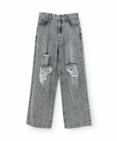 Lovetoxic / ラブトキシック その他パンツ | 【LTXC】【セット可】ダメージデニムワイドパンツ | 詳細6