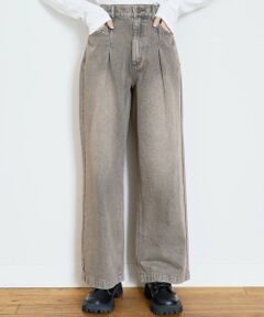 Lovetoxic / ラブトキシック その他パンツ | 【LTXC】【セット可】タックワイドデニムパンツ