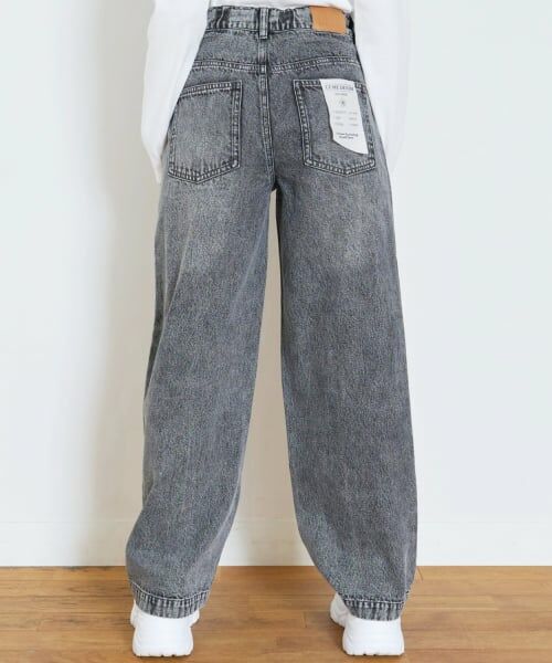 Lovetoxic / ラブトキシック その他パンツ | 【LTXC】【セット可】タックワイドデニムパンツ | 詳細1