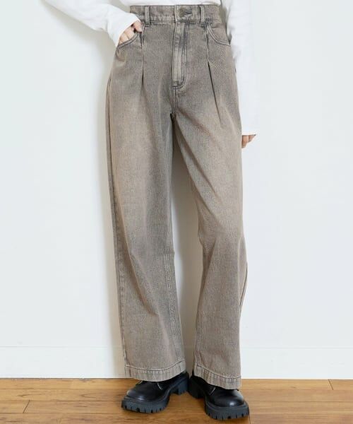 Lovetoxic / ラブトキシック その他パンツ | 【LTXC】【セット可】タックワイドデニムパンツ | 詳細5