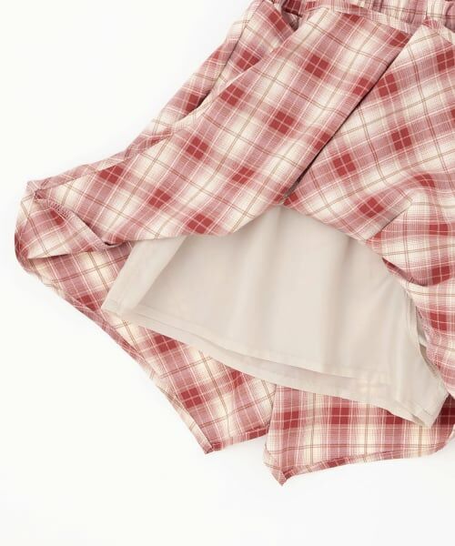 Lovetoxic / ラブトキシック ショート・ハーフ・半端丈パンツ | 【LTXC】腰巻き風チェックキュロット | 詳細16