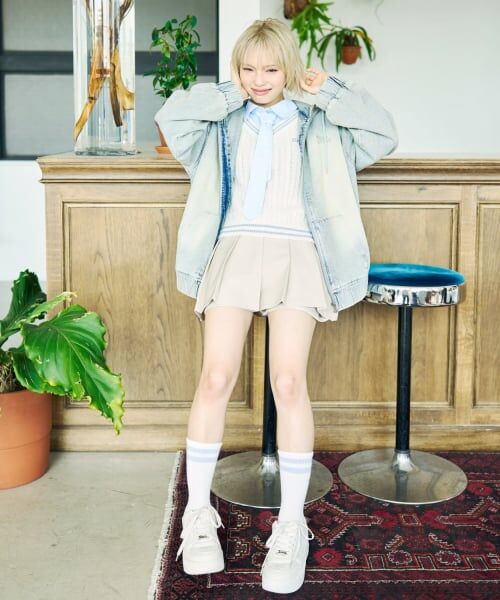 Lovetoxic / ラブトキシック ショート・ハーフ・半端丈パンツ | 【LTXC】スタイル盛れマイクロミニスカパン | 詳細1