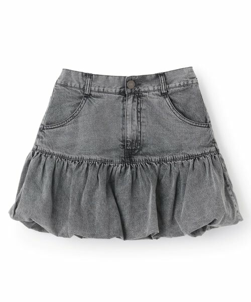 Lovetoxic / ラブトキシック ショート・ハーフ・半端丈パンツ | 【LTXC】デニムバルーンスカート | 詳細1