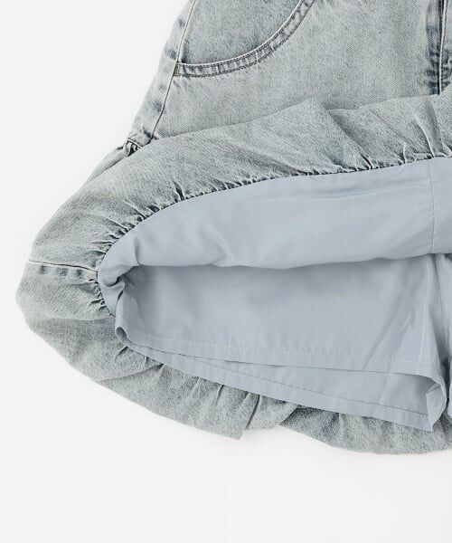Lovetoxic / ラブトキシック ショート・ハーフ・半端丈パンツ | 【LTXC】デニムバルーンスカート | 詳細8