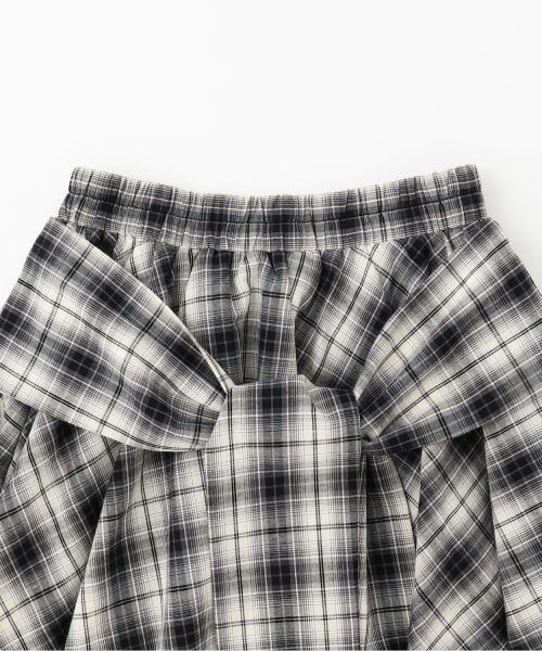 Lovetoxic / ラブトキシック ミニ・ひざ丈スカート | 【LTXC】腰巻き風チェックミディスカート | 詳細2