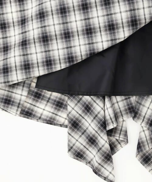 Lovetoxic / ラブトキシック ミニ・ひざ丈スカート | 【LTXC】腰巻き風チェックミディスカート | 詳細8