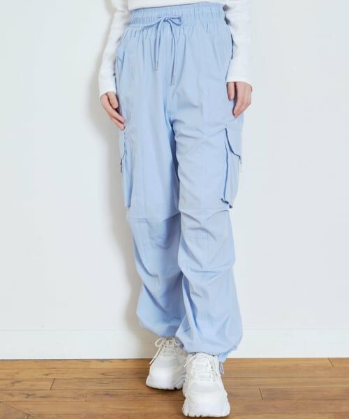 Lovetoxic / ラブトキシック その他パンツ | 【LTXC/接触冷感/ストレッチ】カーゴパンツ（サックス）