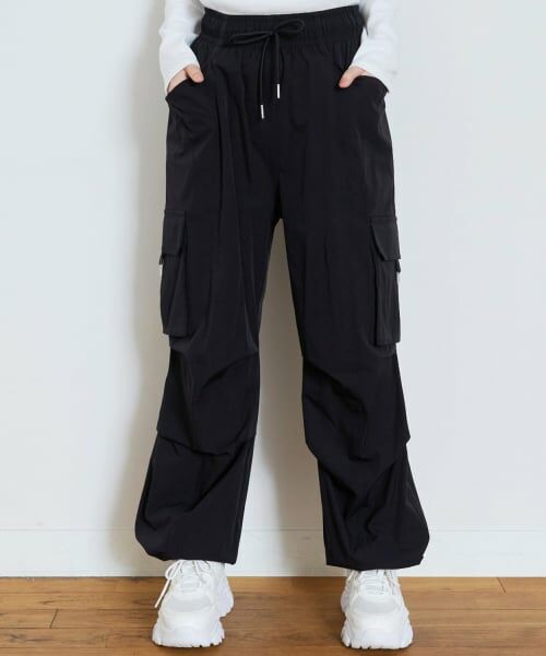 Lovetoxic / ラブトキシック その他パンツ | 【LTXC/接触冷感/ストレッチ】カーゴパンツ（黒）