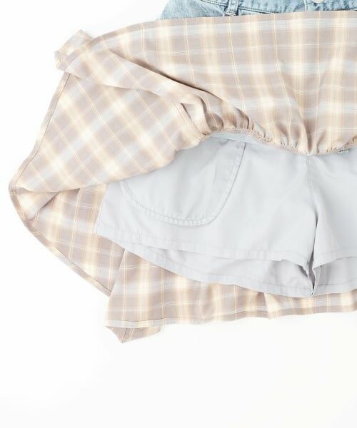 Lovetoxic / ラブトキシック ショート・ハーフ・半端丈パンツ | 【LTXC】異素材ドッキングヘムミニスカート | 詳細14