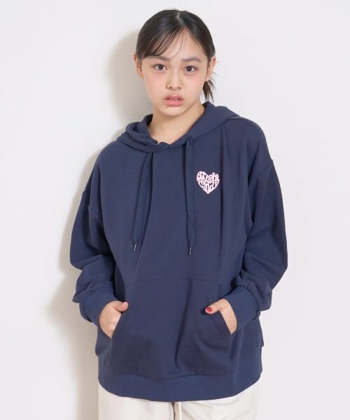 Lovetoxic / ラブトキシック パーカー | 【秒かわトップス】【LTXC】ハート発泡パーカ | 詳細5