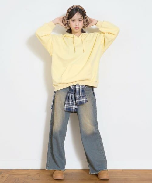 Lovetoxic / ラブトキシック パーカー | 【秒かわトップス】【LTXC】ロゴ発泡パーカ | 詳細8