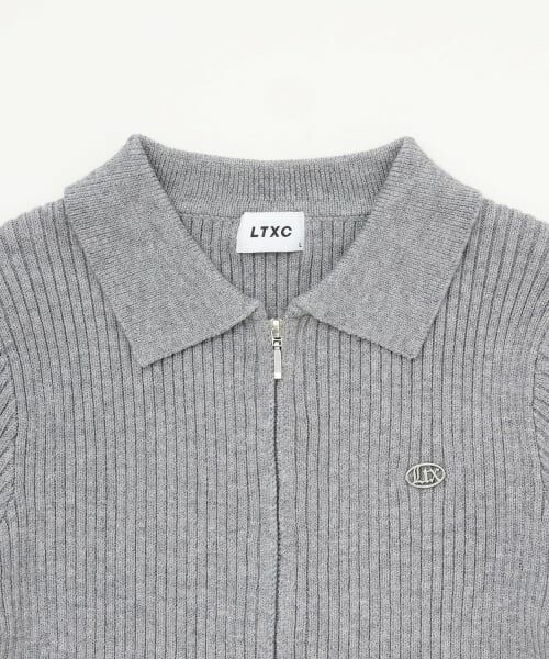 Lovetoxic / ラブトキシック カーディガン・ボレロ | 【LTXC】【洗える】リブWジップカーディガン | 詳細15