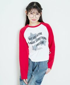 Lovetoxic / ラブトキシック Tシャツ | 【LTXC/綿100%】アソートラグラン長袖T