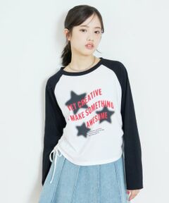 Lovetoxic / ラブトキシック Tシャツ | 【LTXC/綿100%】アソートラグラン長袖T