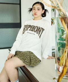 Lovetoxic / ラブトキシック Tシャツ | 【LTXC/綿100%】カレッジ柄ロゴ長袖T