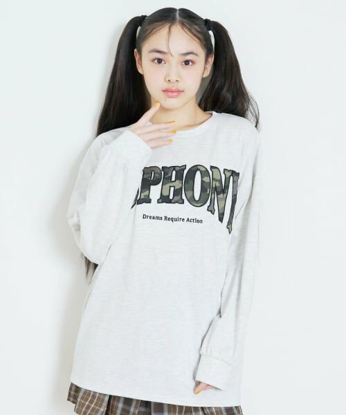 Lovetoxic / ラブトキシック Tシャツ | 【LTXC/綿100%】カレッジ柄ロゴ長袖T | 詳細5