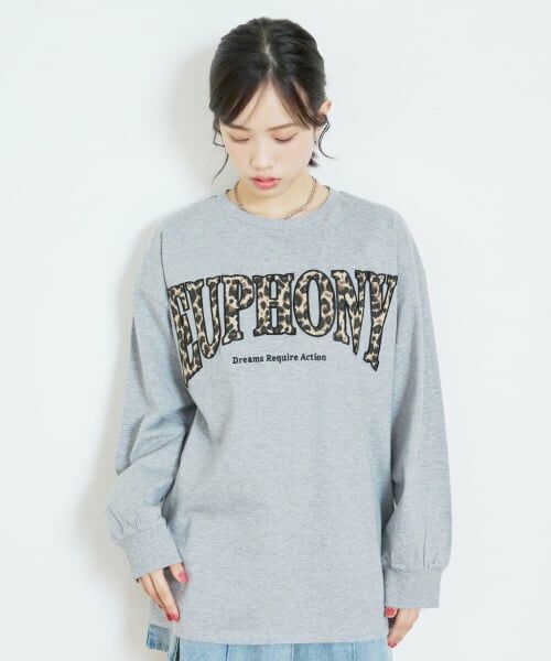 Lovetoxic / ラブトキシック Tシャツ | 【LTXC/綿100%】カレッジ柄ロゴ長袖T | 詳細7