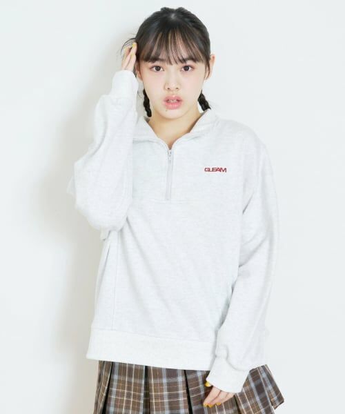 Lovetoxic / ラブトキシック スウェット | 【LTXC/綿100％】ハーフZIPプルオーバー | 詳細2