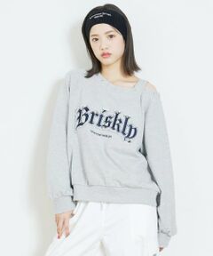 Lovetoxic / ラブトキシック スウェット | 【LTXC/綿100%】ワンショルプルオーバー