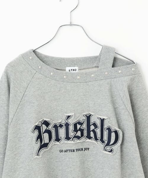 Lovetoxic / ラブトキシック スウェット | 【LTXC/綿100%】ワンショルプルオーバー | 詳細14