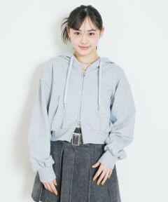 Lovetoxic / ラブトキシック パーカー | 【LTXC/綿100%/セット可】スタッズZIPパーカー