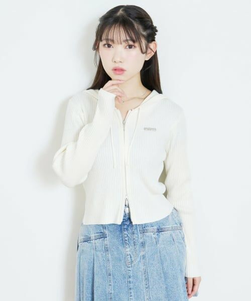 Lovetoxic / ラブトキシック パーカー | 【LTXC】【アラエル】リブZIPパーカー | 詳細2