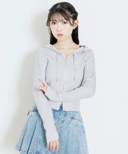 Lovetoxic / ラブトキシック パーカー | 【LTXC】【アラエル】リブZIPパーカー | 詳細7