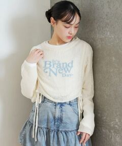 Lovetoxic / ラブトキシック ニット・セーター | 【LTXC/アラエル】ロゴドロストシアーニットセット