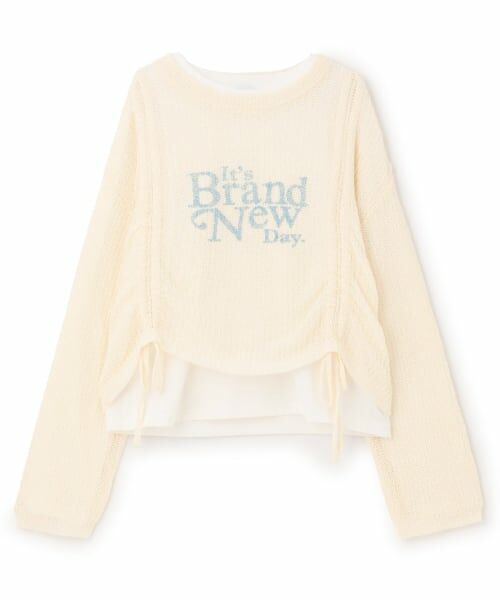 Lovetoxic / ラブトキシック ニット・セーター | 【LTXC/アラエル】ロゴドロストシアーニットセット | 詳細3