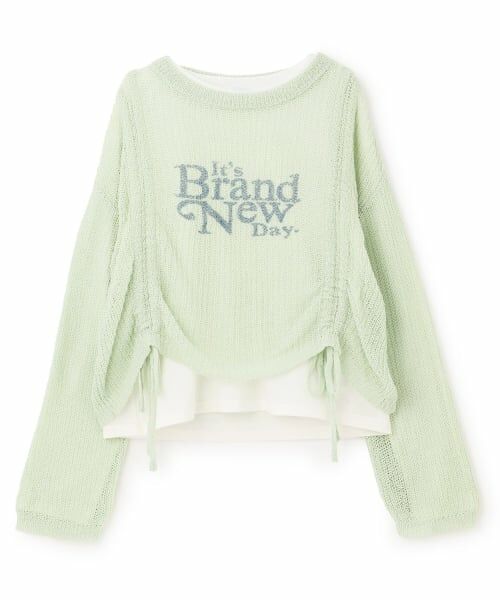 Lovetoxic / ラブトキシック ニット・セーター | 【LTXC/アラエル】ロゴドロストシアーニットセット | 詳細4