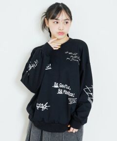 Lovetoxic / ラブトキシック スウェット | 【LTXC/綿100%】グラフィックプルオーバー