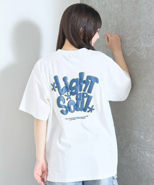 Lovetoxic / ラブトキシック Tシャツ | 【GOODPRICE】【LTXC/綿100%】バックロゴ半袖T（オフ ホワイト）