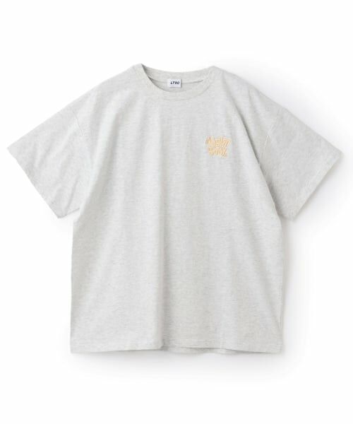 Lovetoxic / ラブトキシック Tシャツ | 【GOODPRICE】【LTXC/綿100%】バックロゴ半袖T（シロ杢）