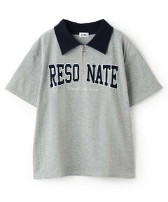 Lovetoxic / ラブトキシック Tシャツ | 【LTXC/綿100%】ハーフジップルーズ半袖T