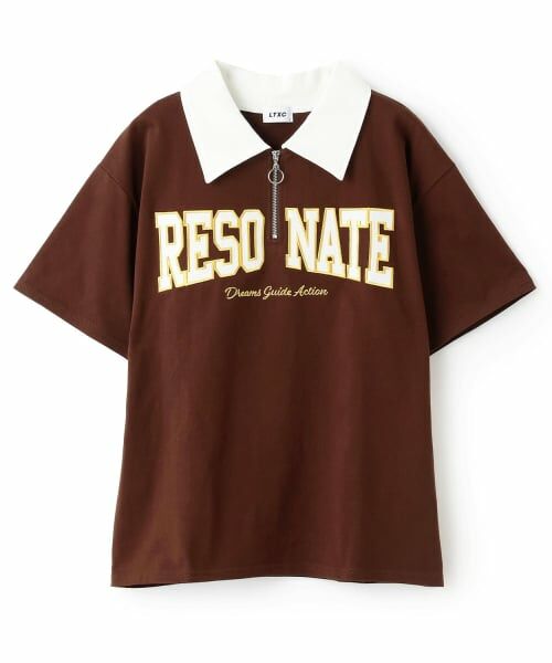 Lovetoxic / ラブトキシック Tシャツ | 【LTXC/綿100%】ハーフジップルーズ半袖T | 詳細10