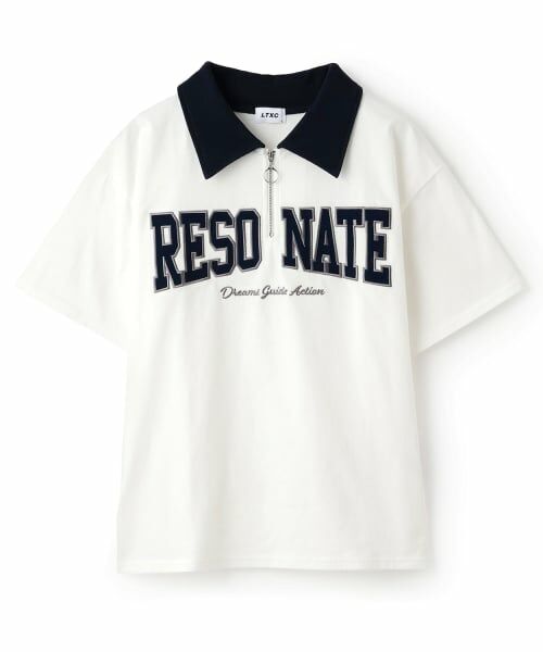 Lovetoxic / ラブトキシック Tシャツ | 【LTXC/綿100%】ハーフジップルーズ半袖T | 詳細13