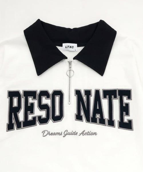 Lovetoxic / ラブトキシック Tシャツ | 【LTXC/綿100%】ハーフジップルーズ半袖T | 詳細15