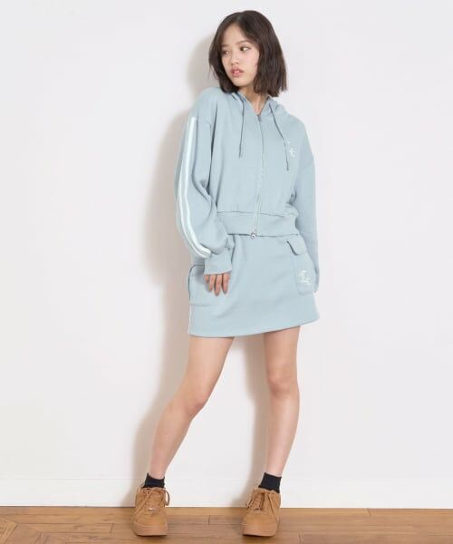 Lovetoxic / ラブトキシック パーカー | 【LTXC/裏シャギー】ジップパーカーセットアップ | 詳細1